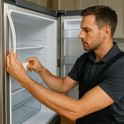 بررسی اولیه علت خنک نکردن یخچال