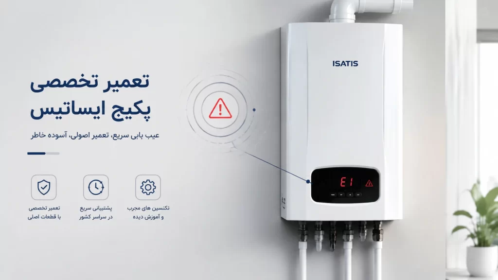 ارور های پکیج ایساتیس
