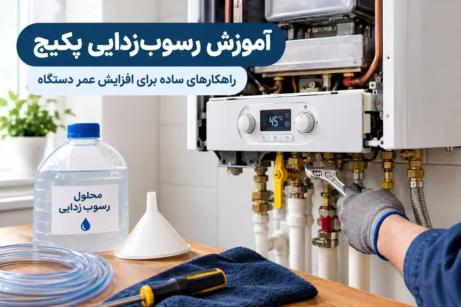 آموزش رسوب‌زدایی